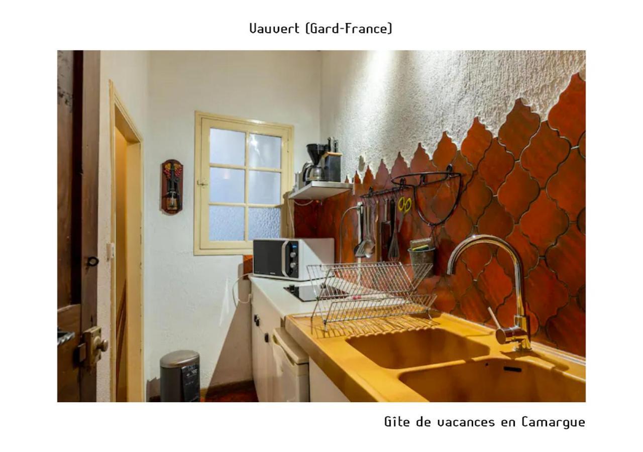 Gite De Vacances En Camargue ☆☆Nn Vauvert Exterior foto